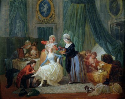 Die Toilette von Francois Louis Joseph Watteau